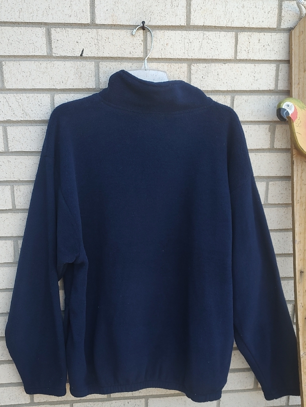 Navy Fleece Pullover - Picture 8 of 8